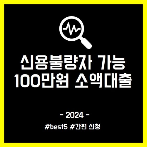 100만원 소액대출