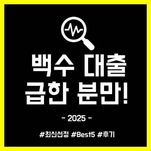 백수 대출