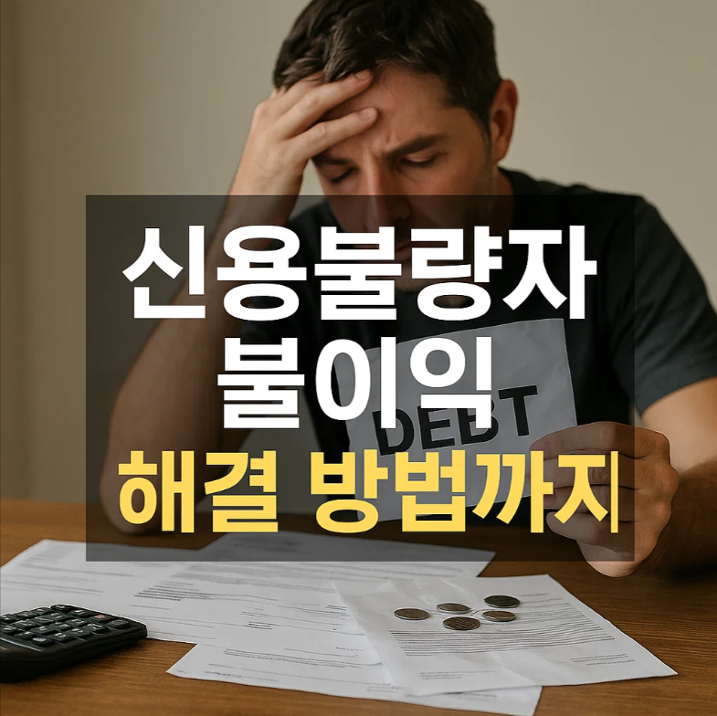 신용불량자 불이익