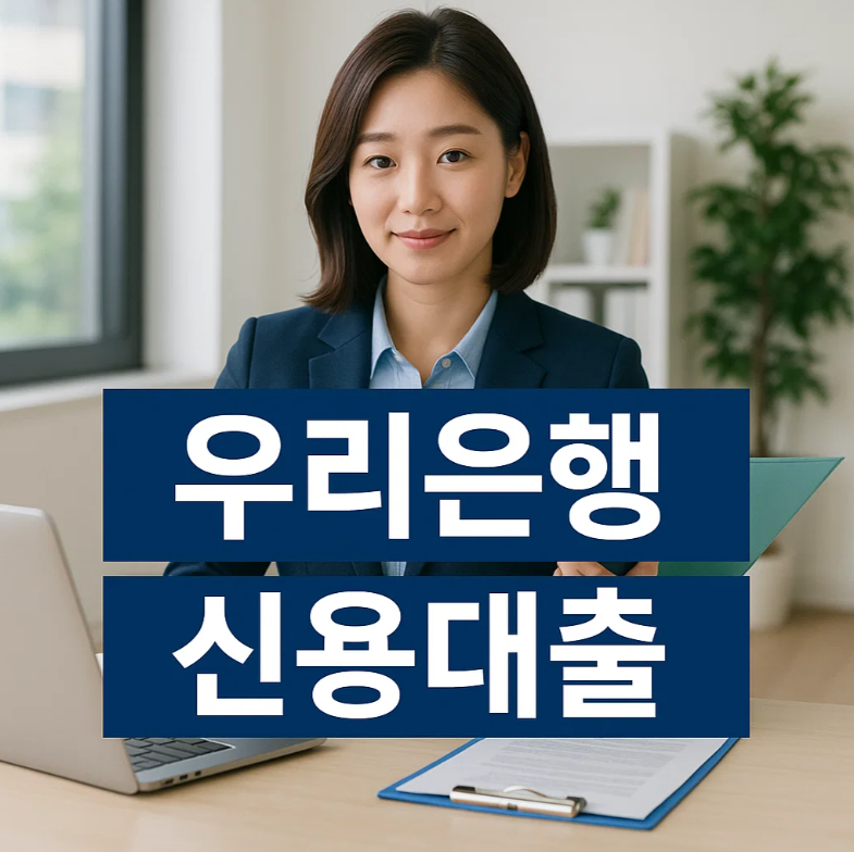 우리은행 신용대출