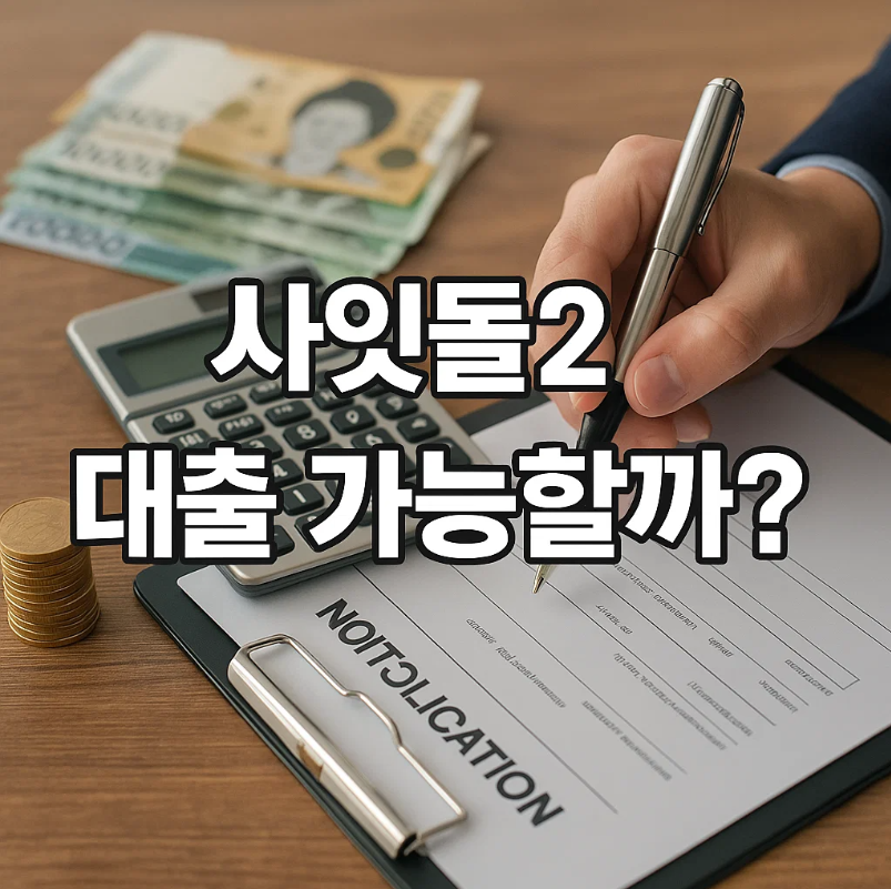 사잇돌2 대출 자격조건 후기│신용점수·연봉 까지 총정리